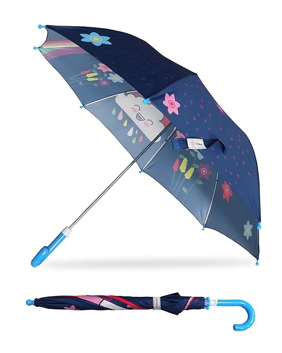 Destinio Umbrella for Kids; Stylish & Cute, Child Safe, 100% Waterproof; Kids Um